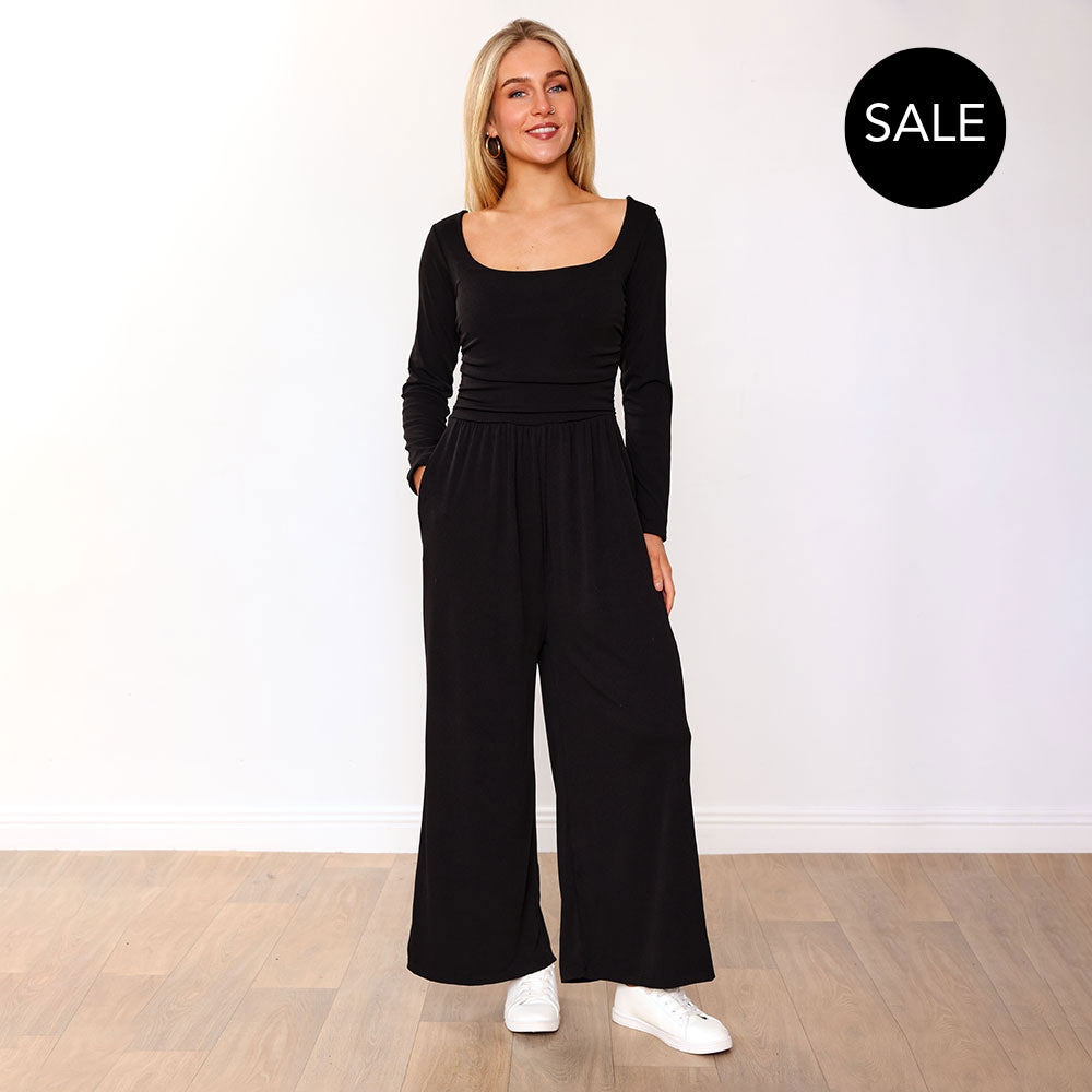 Elton Jumpsuit (Black)