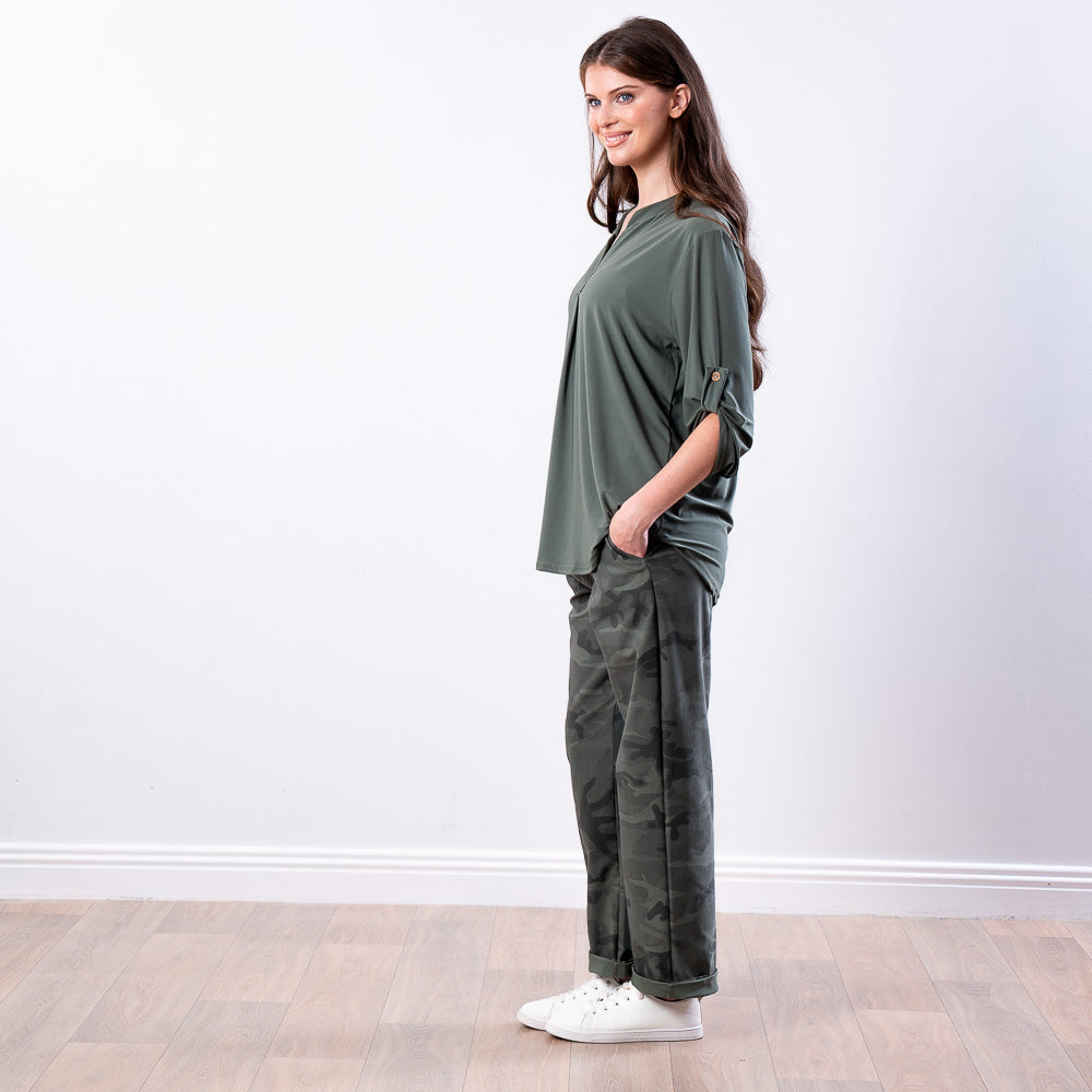 Sharlene Top (Khaki)