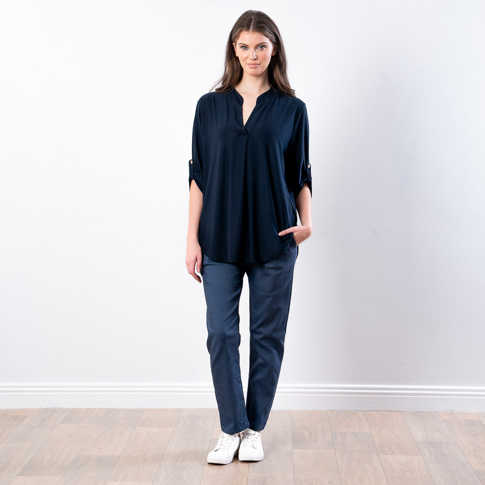 Sharlene Top (Navy)