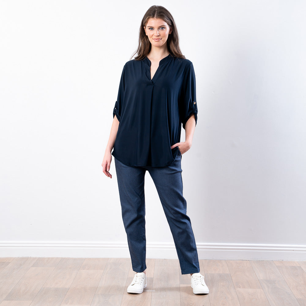 Sharlene Top (Navy)