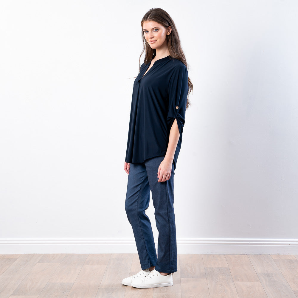 Sharlene Top (Navy)