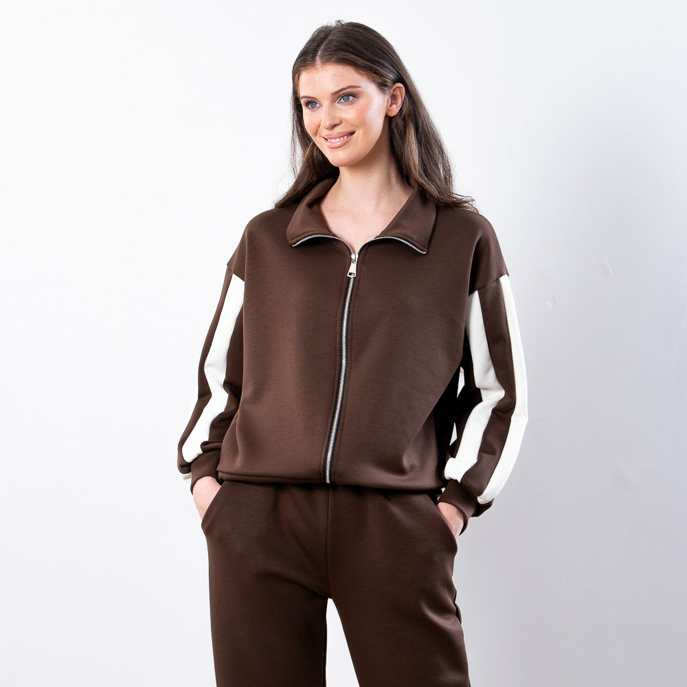 Aubree Co-ord (Brown)