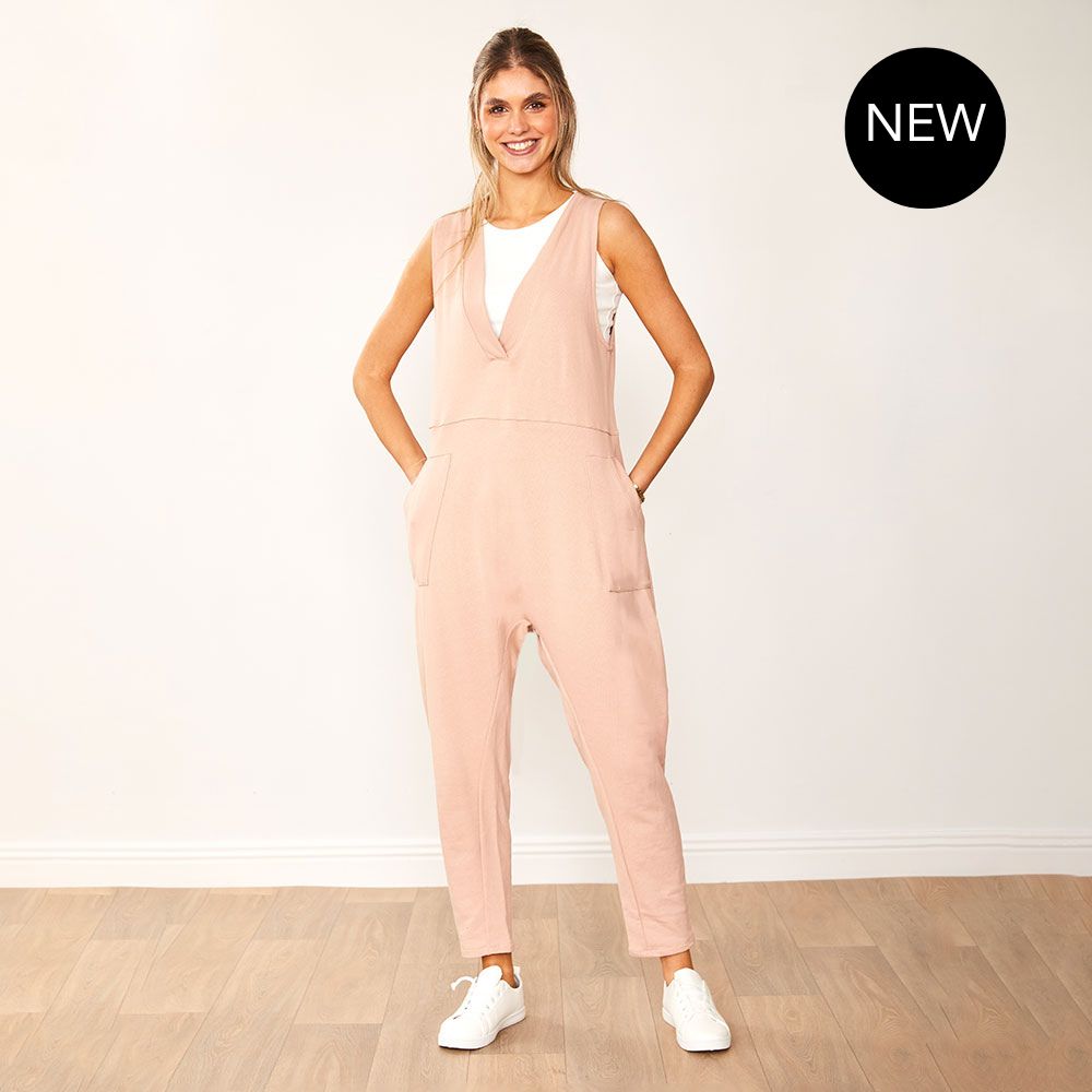 Myra Jumpsuit (Pink)