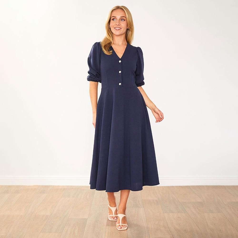 Maisy Dress (Navy)