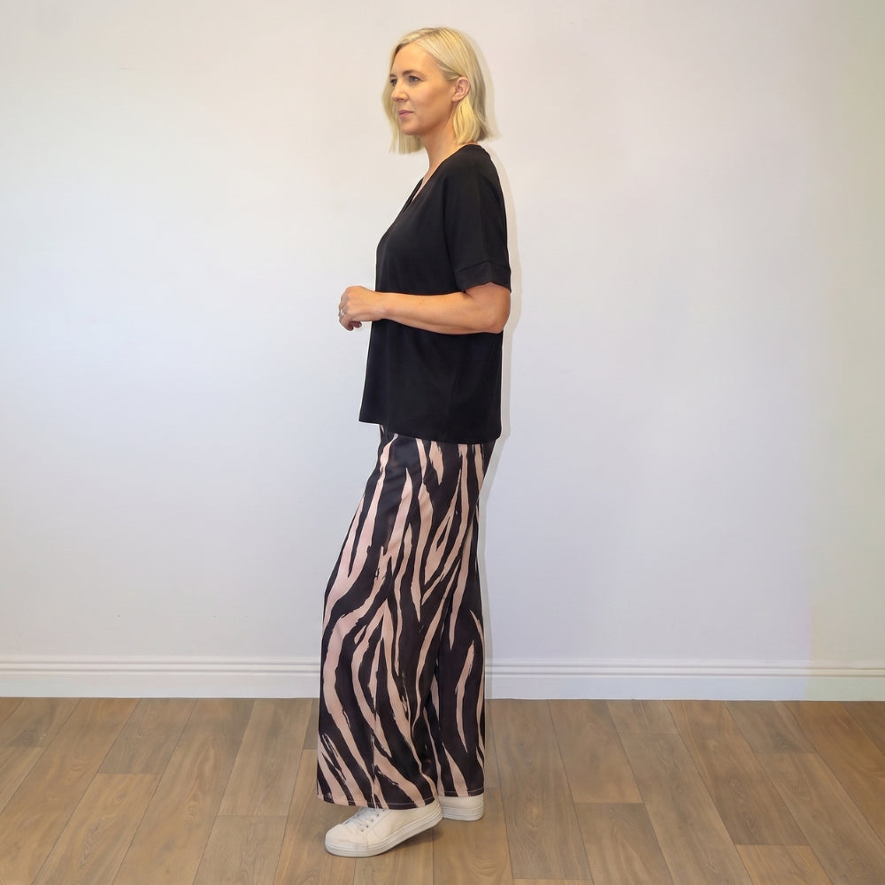 Zara Zebra Co-ord (Black)
