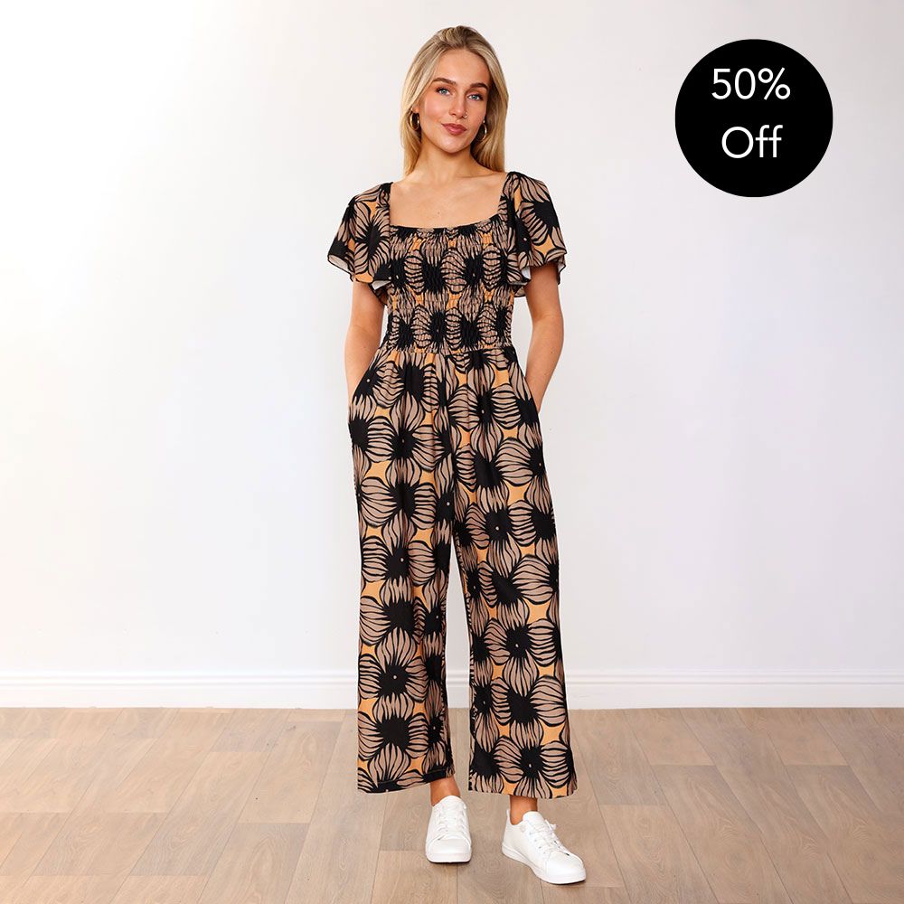 Ivan Jumpsuit (Crepe Digital Print)