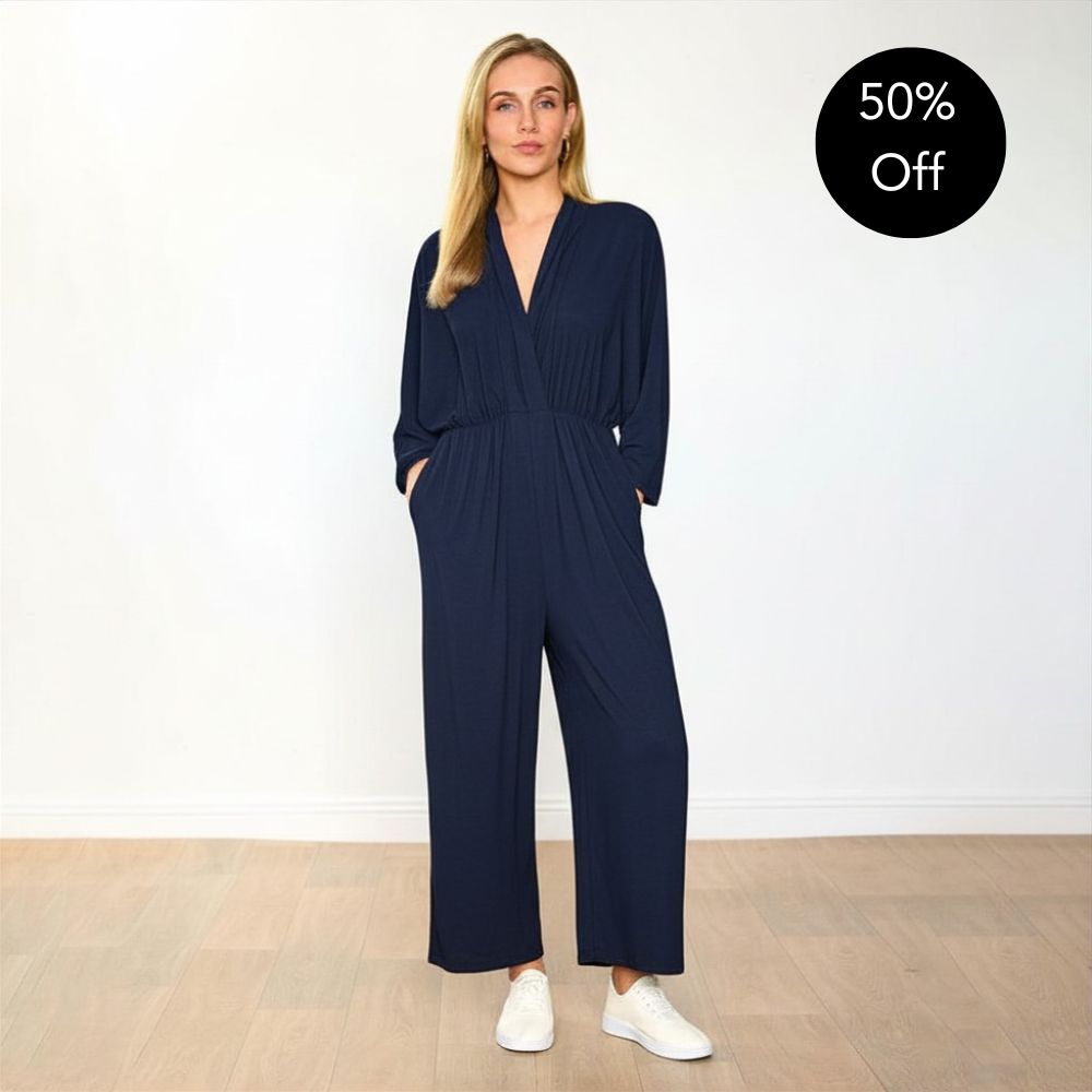 Vogue Jumpsuit (Navy)