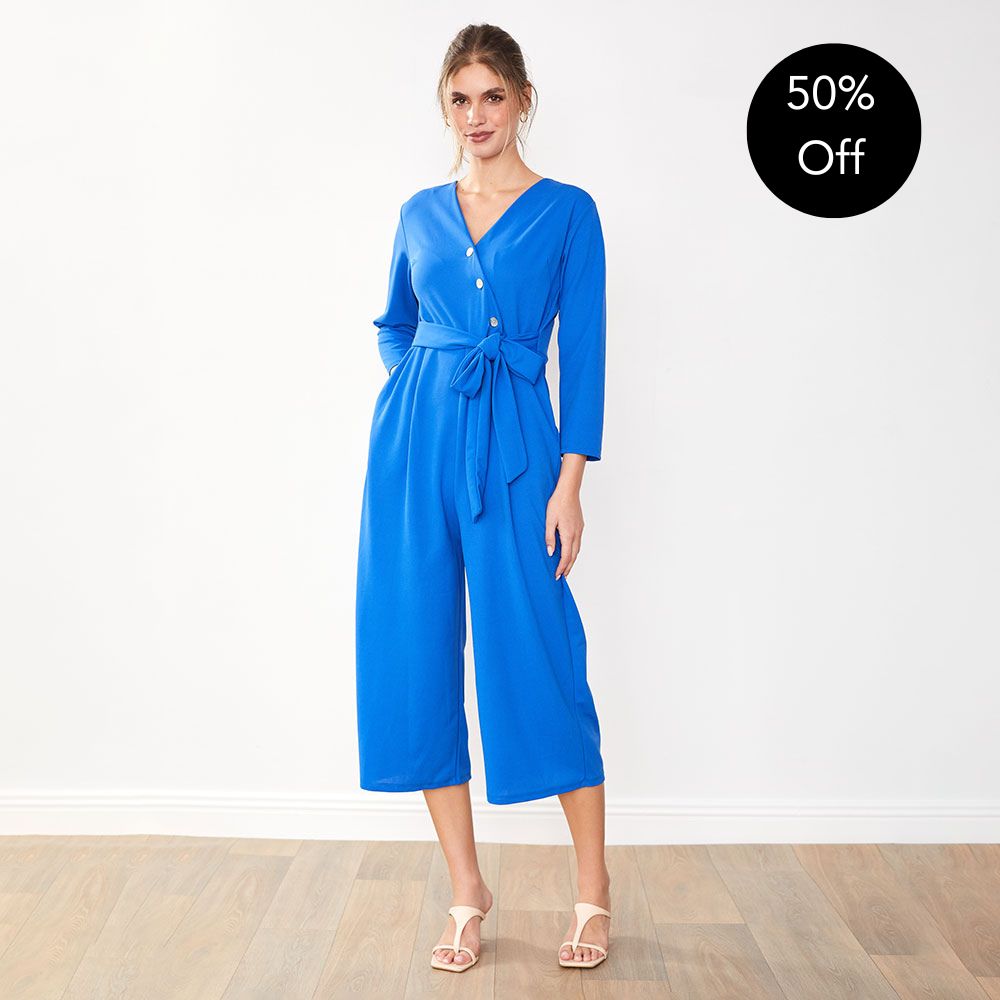 Ruby Jumpsuit (Cobalt)