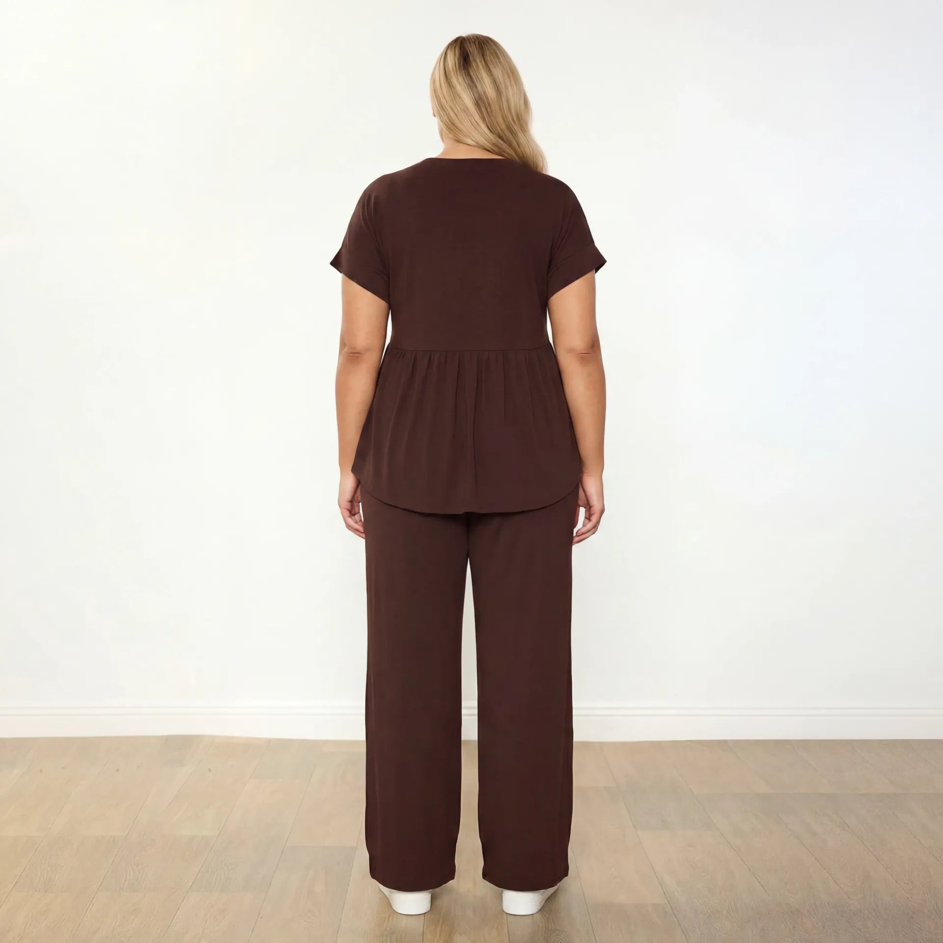 Tommy Co-Ord in brown – women's co-ord set – view 7