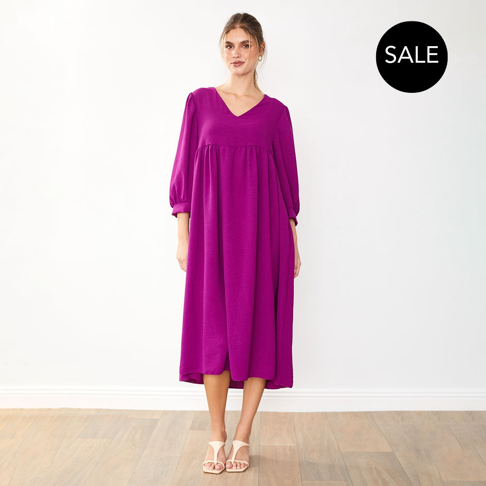Porcha Dress (Berry)