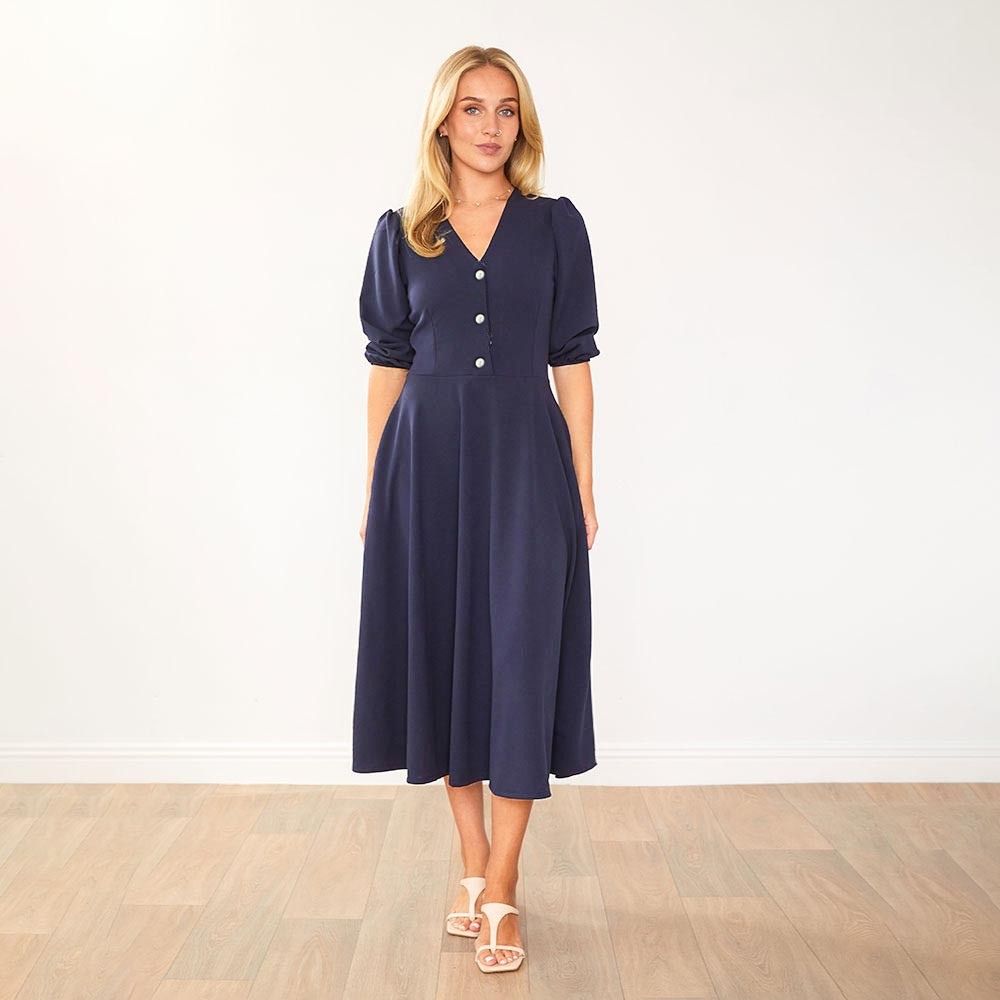 Maisy Dress (Navy)