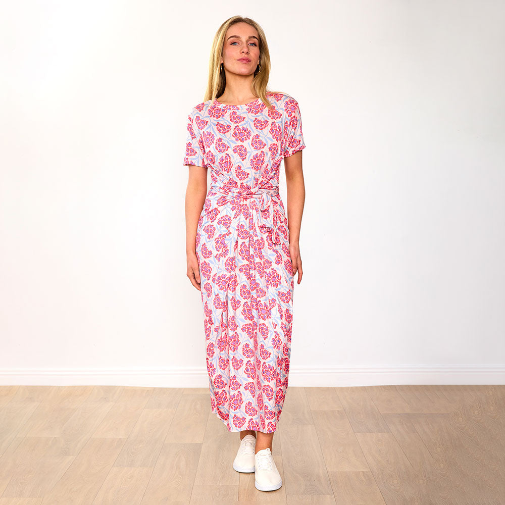 Alana Dress (Red Rose)
