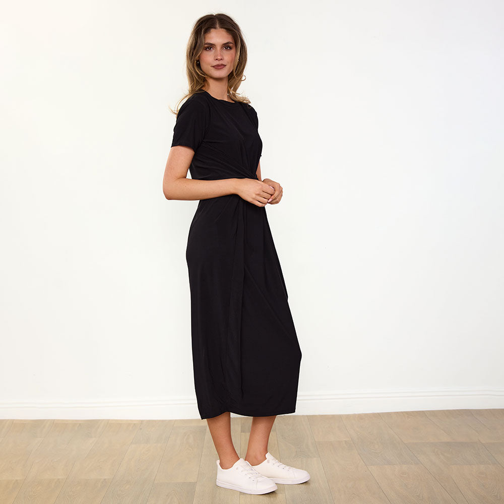 Alana Dress in black – women's dress – view 9
