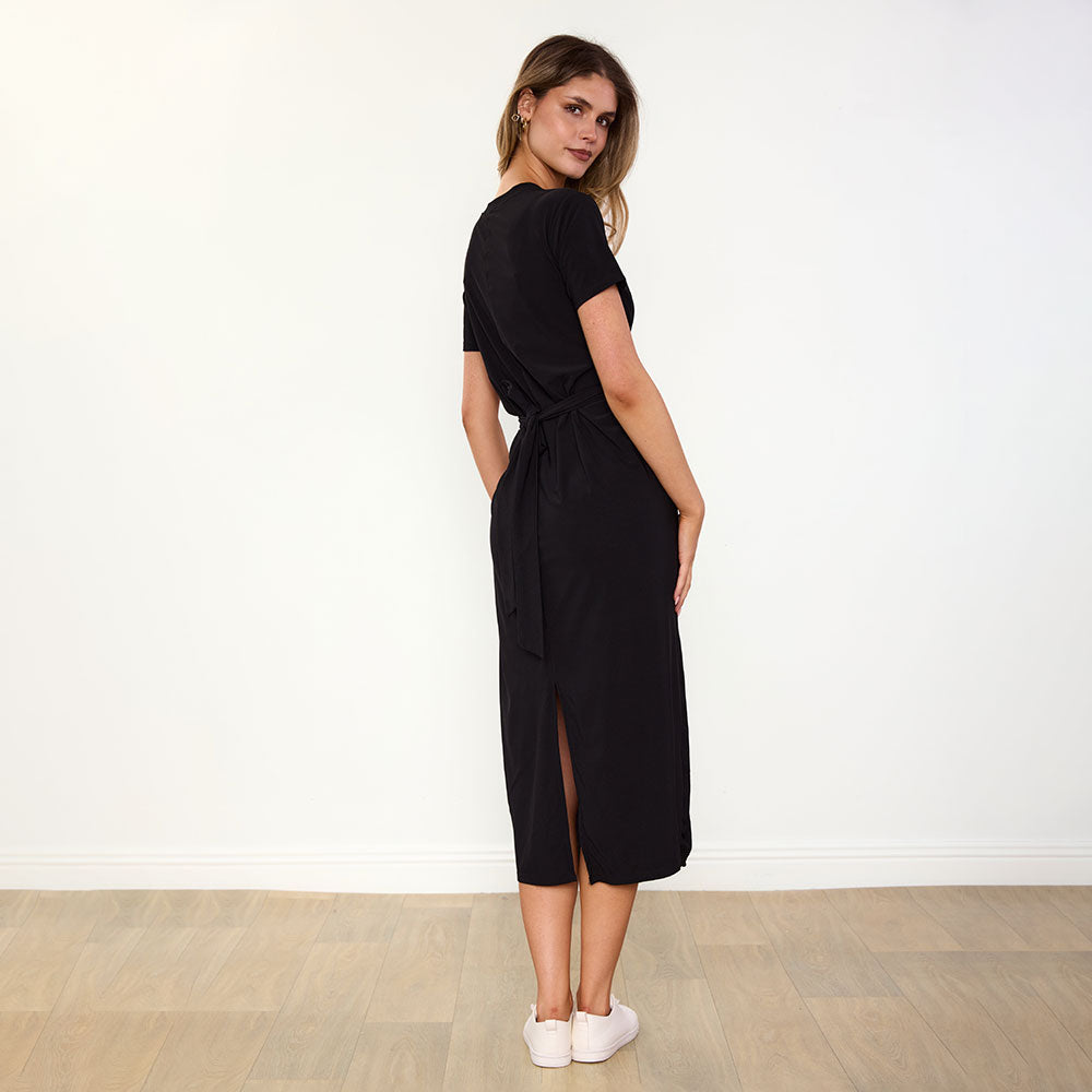 Alana Dress in black – women's dress – view 10