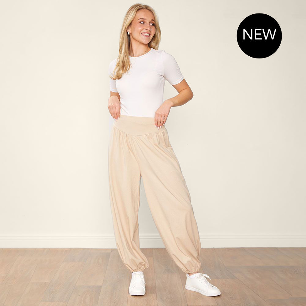 Amelia Trousers (Cream)