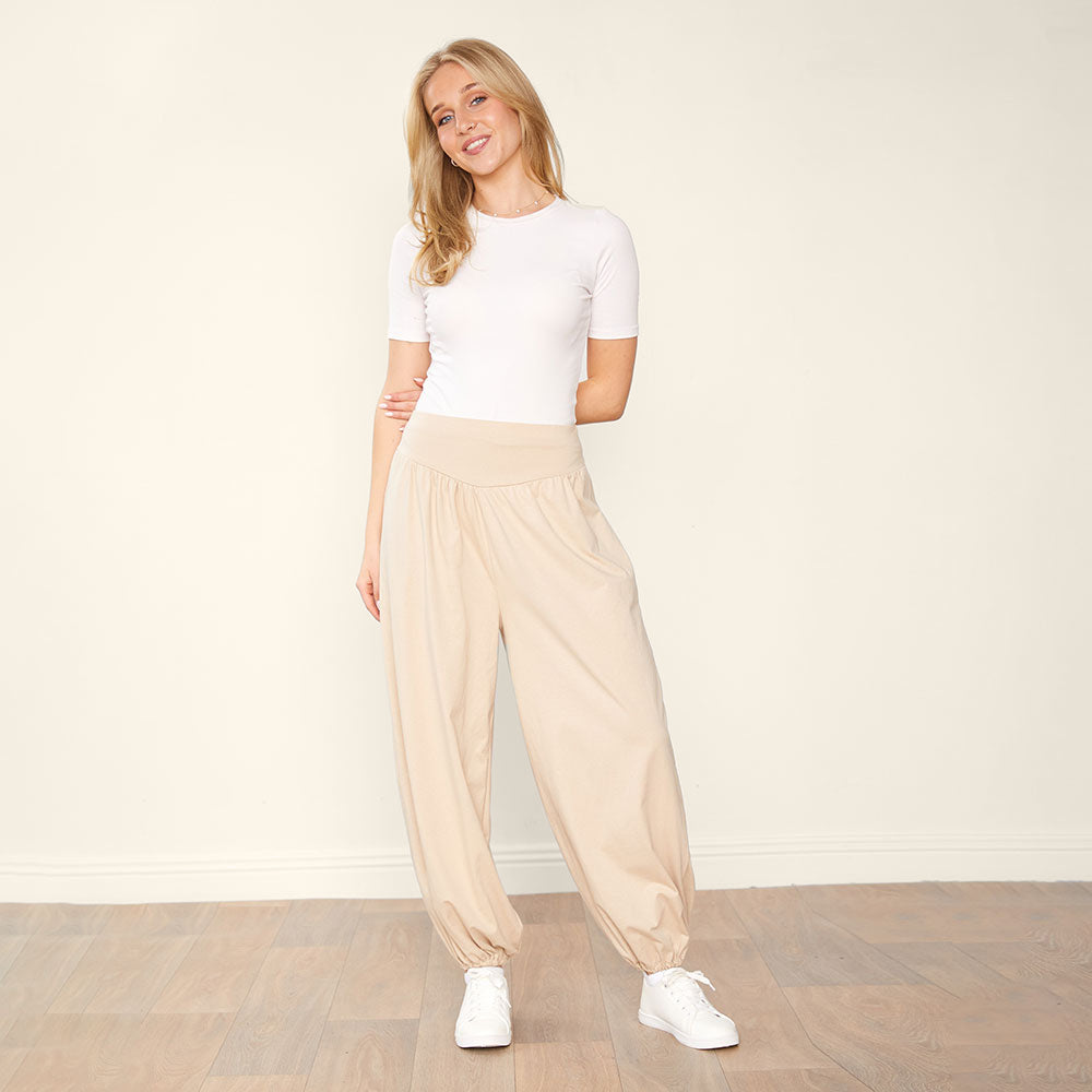 Amelia Trousers (Cream)