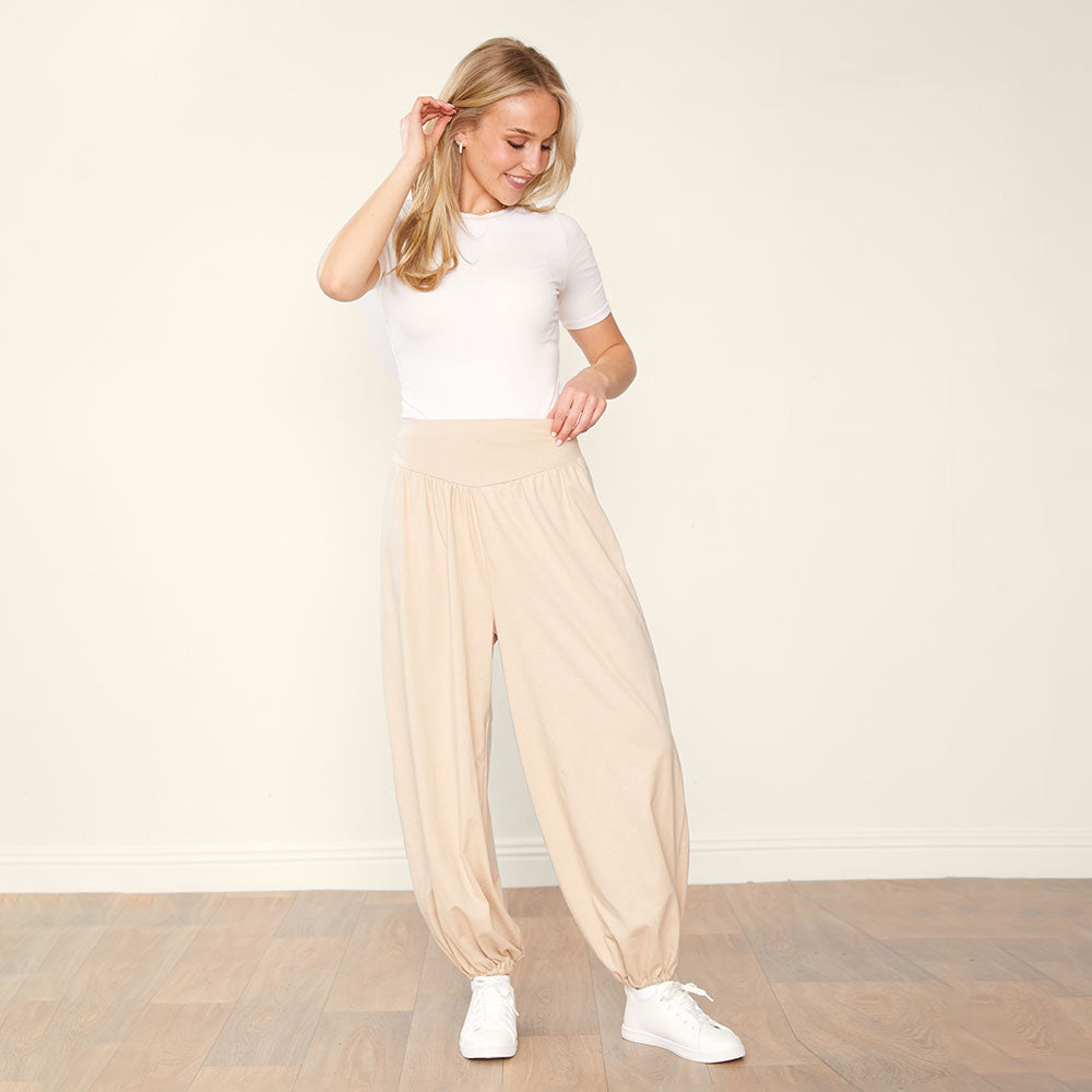 Amelia Trousers (Cream)