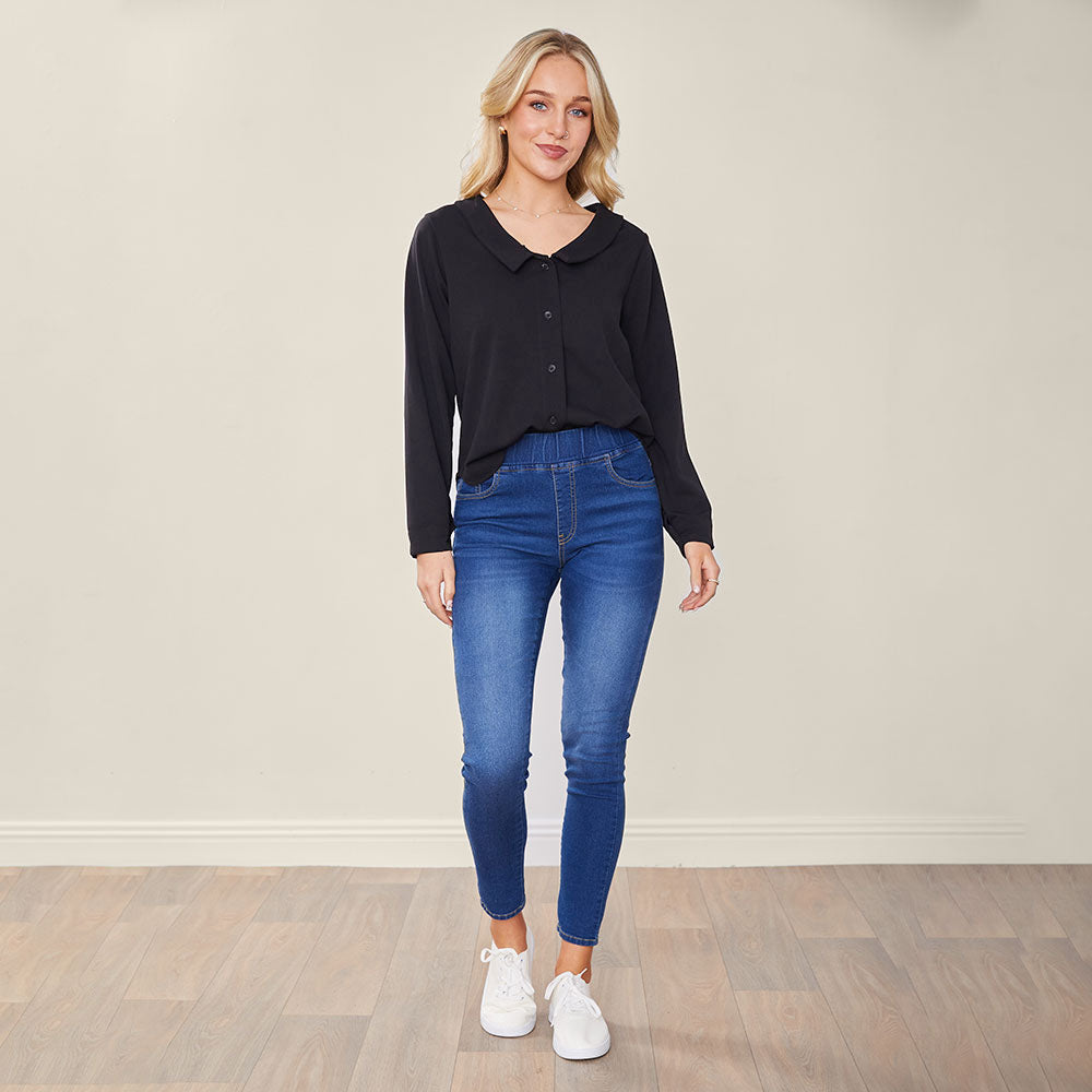 Anna Top (Black) & (White) (2 for €50)