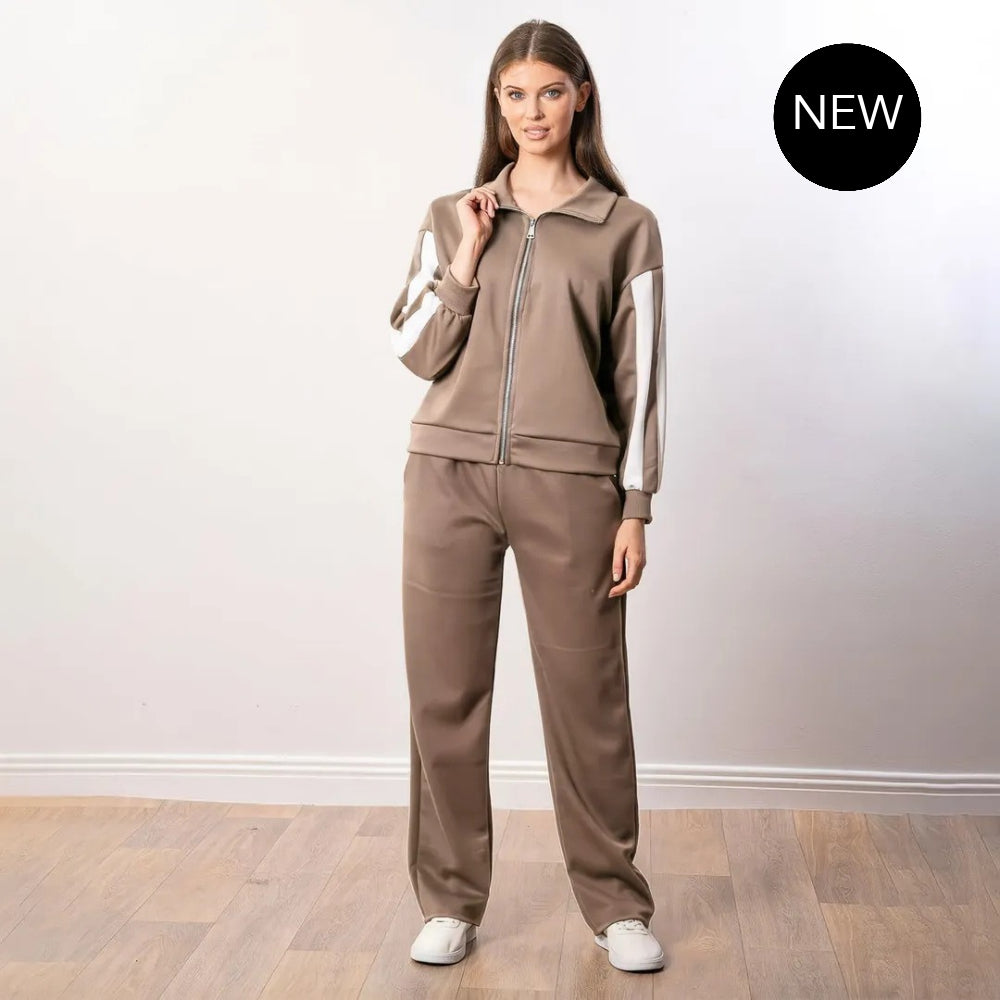 Aubree Co-ord (Brown)