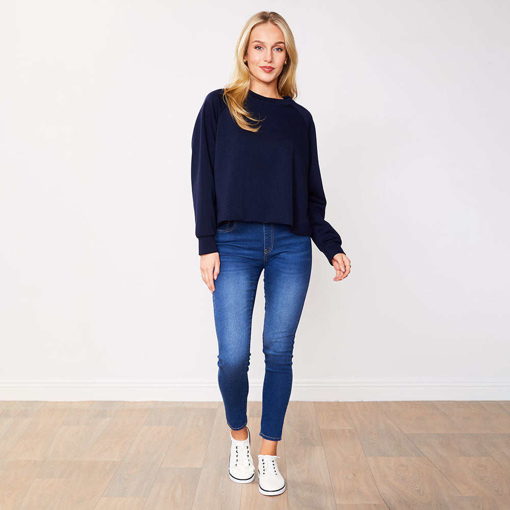 Barry Top Almond & Navy (2 for €54)