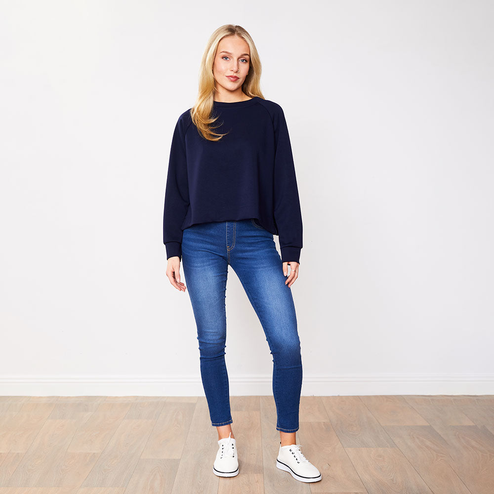 Barry Top Almond & Navy (2 for €54)
