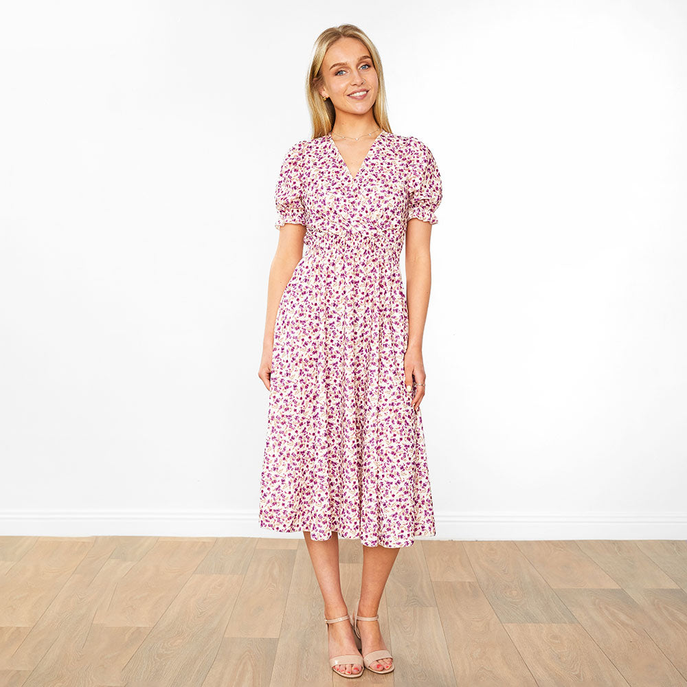 Belle Dress (Honeysuckle Lilac)
