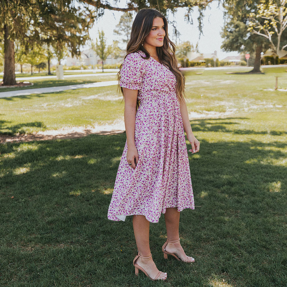 Belle Dress (Honeysuckle Lilac)