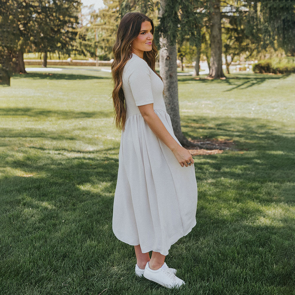 Bobbie Dress (Vanilla)