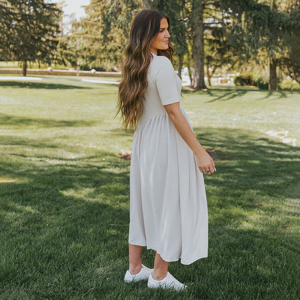 Bobbie Dress (Vanilla)