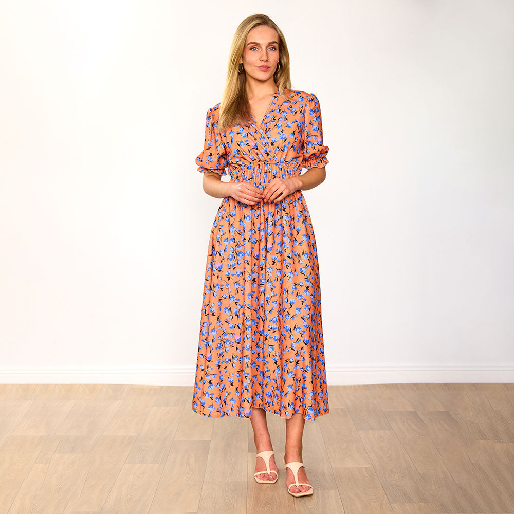 Bonnie Dress (Amber/Blue Bell)