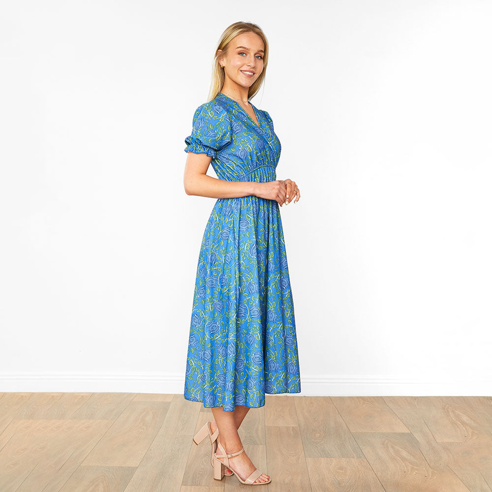 Bonnie Dress (Blue Lotus)