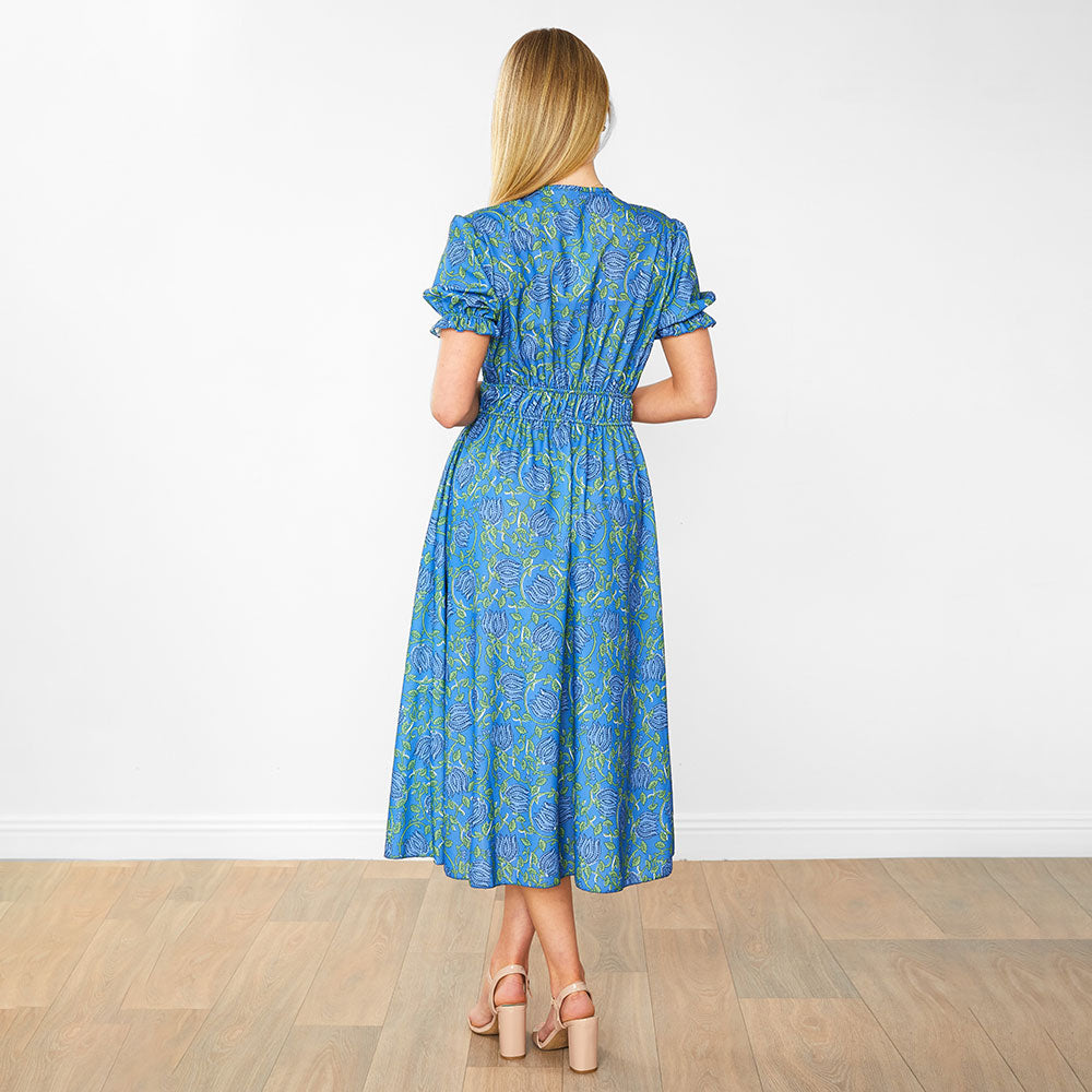 Bonnie Dress (Blue Lotus)
