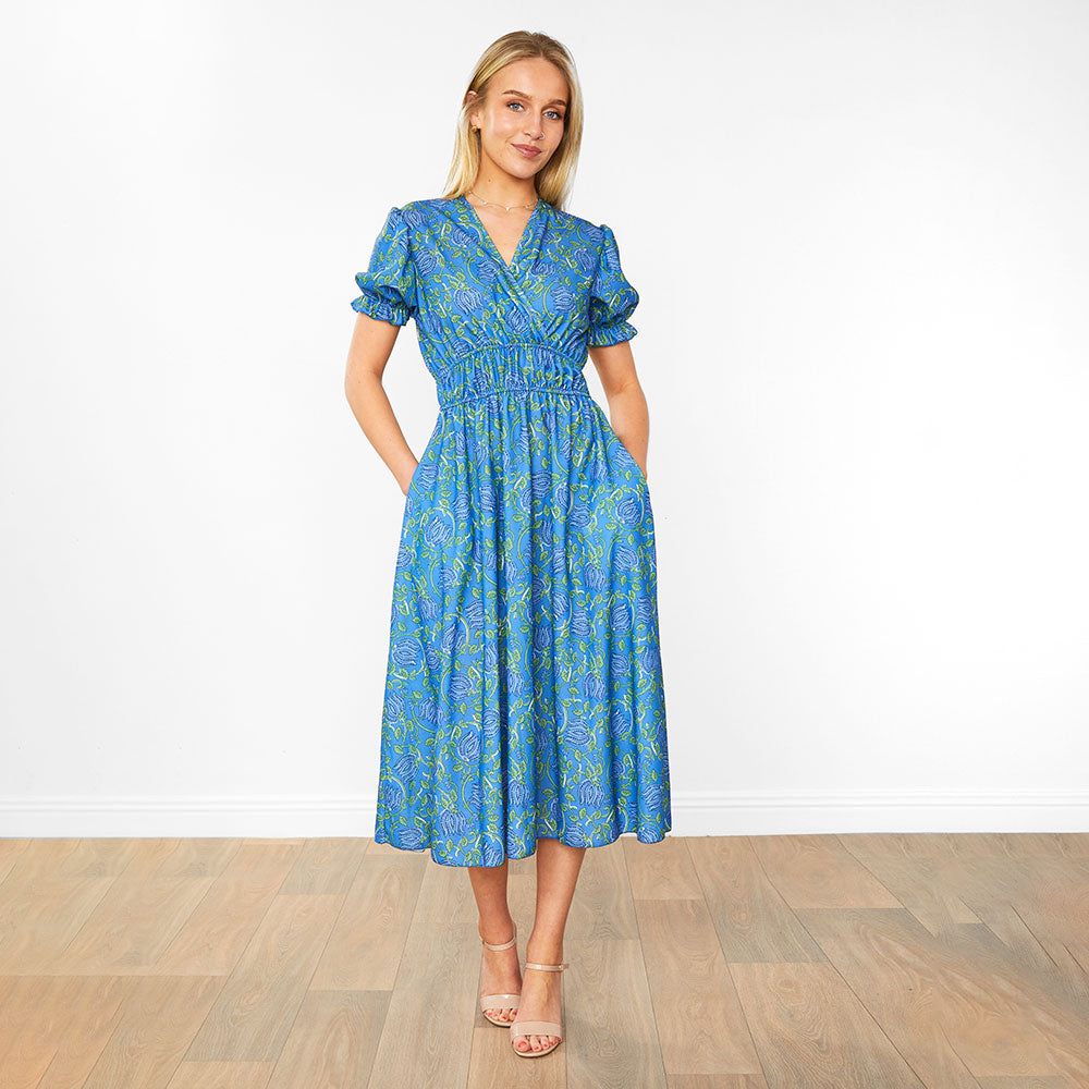 Bonnie Dress (Blue Lotus)