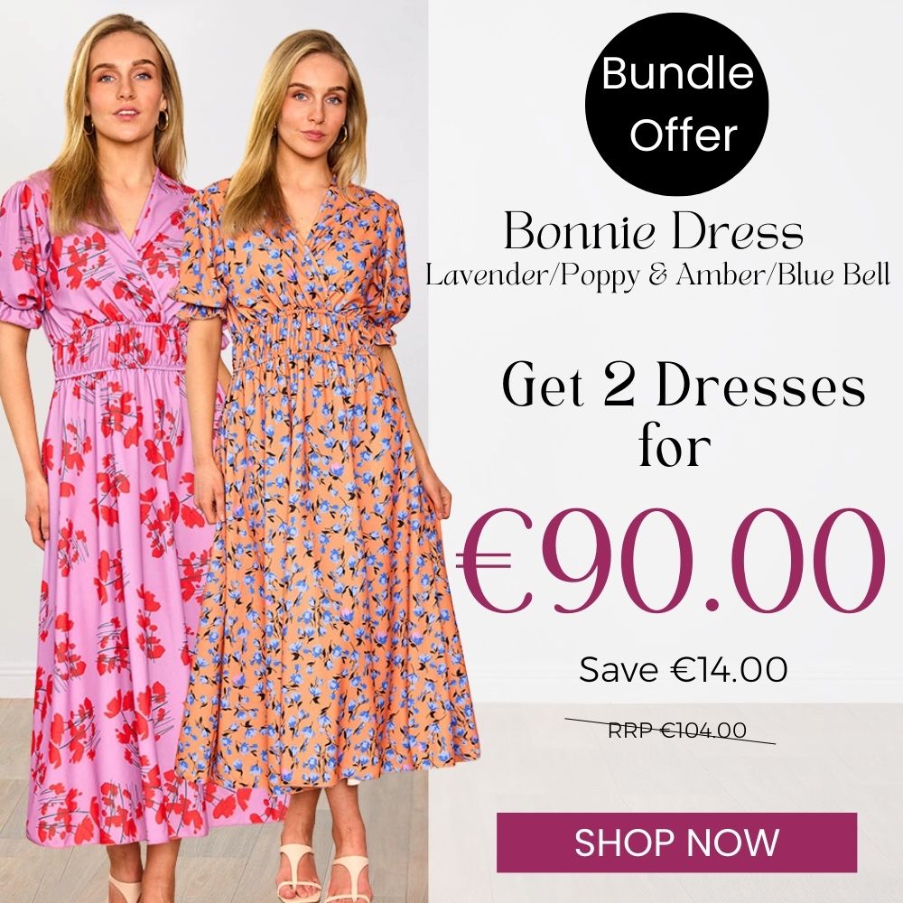 Bonnie Dress Lavender/Poppy & Amber/Blue Bell for €90.00