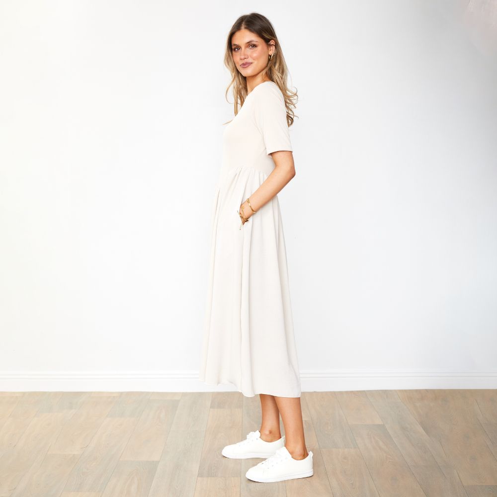 Bobbie Dress (Vanilla)
