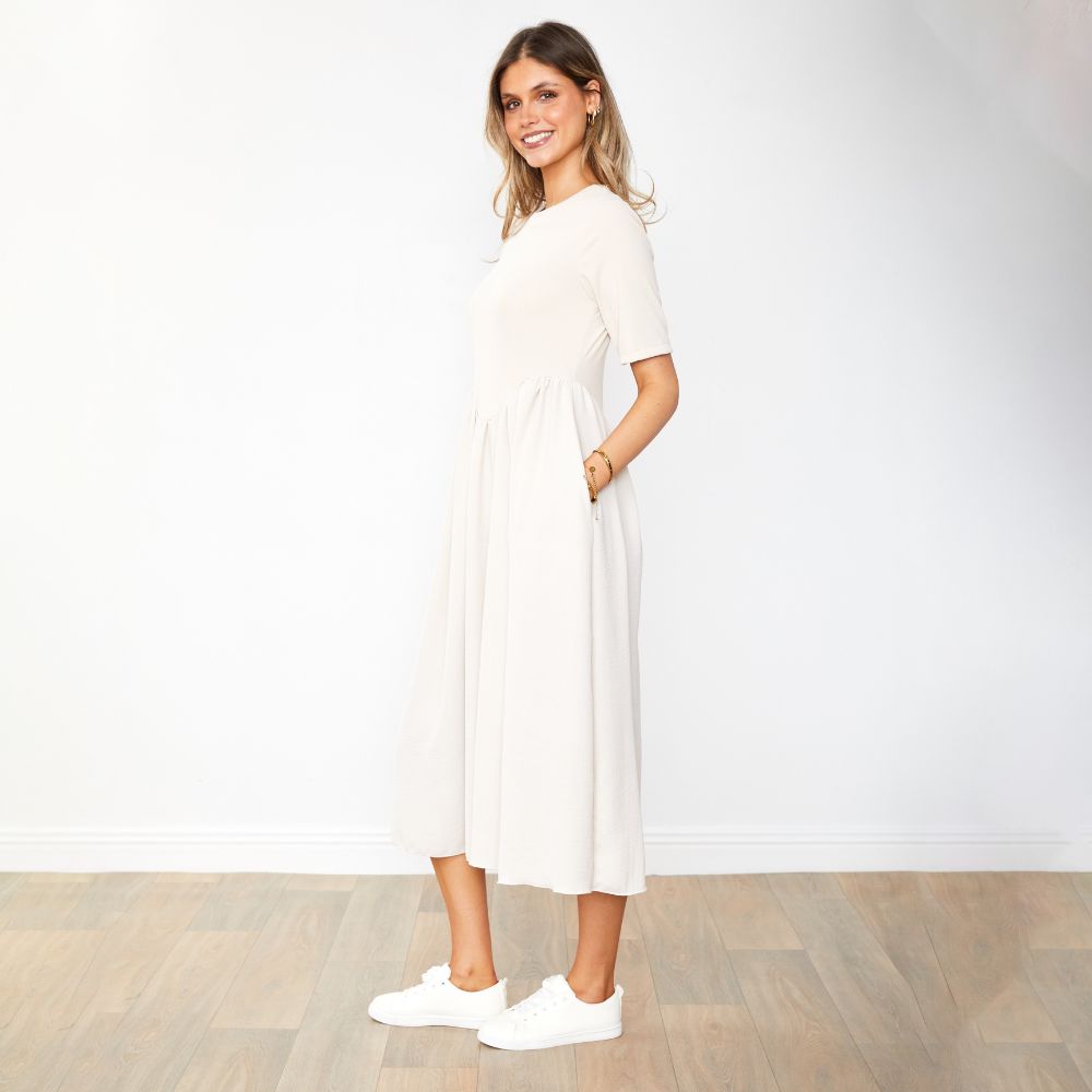 Bobbie Dress (Vanilla)