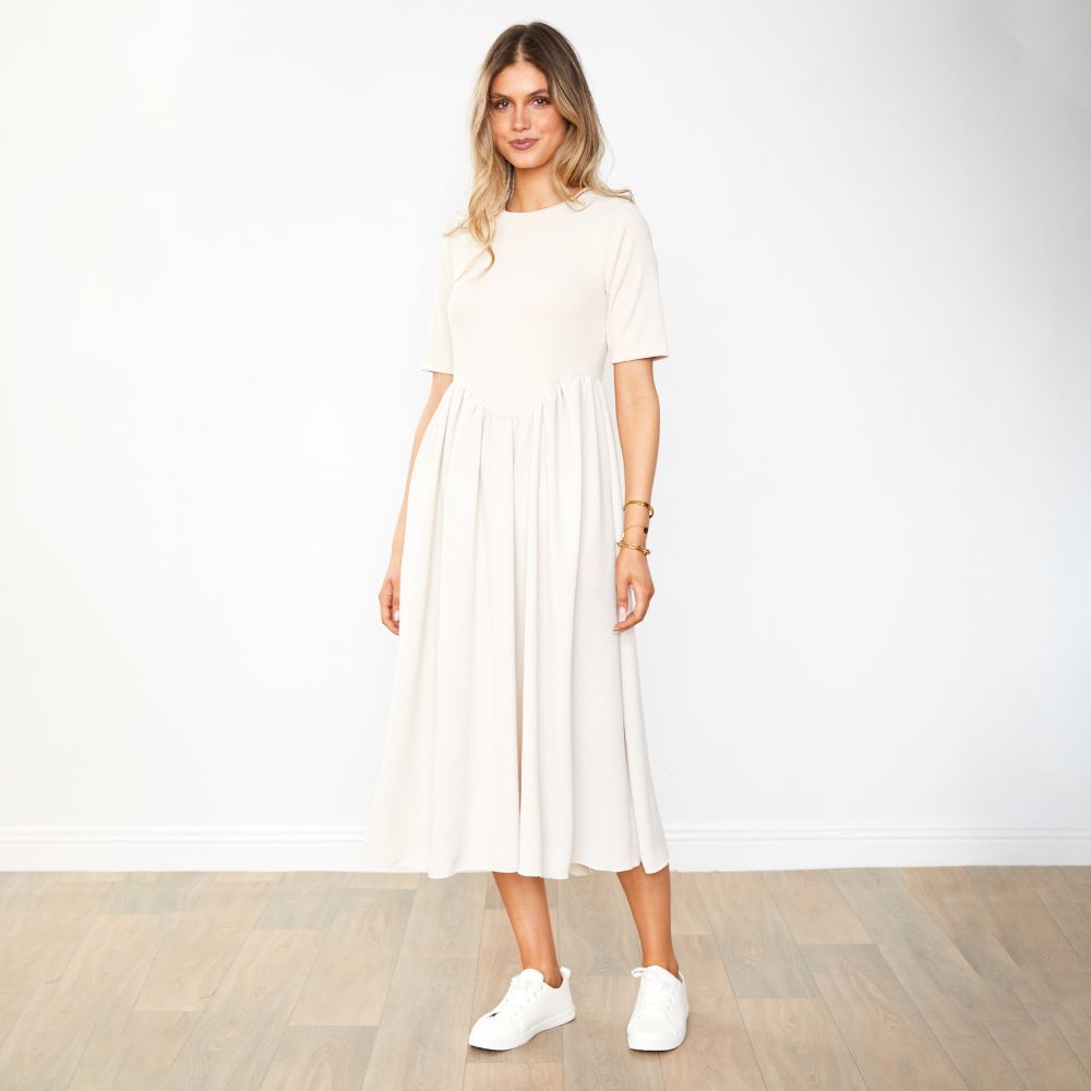 Bobbie Dress (Vanilla)