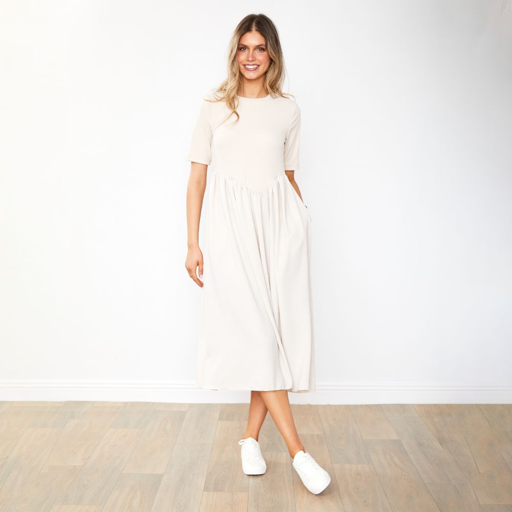 Bobbie Dress (Vanilla)