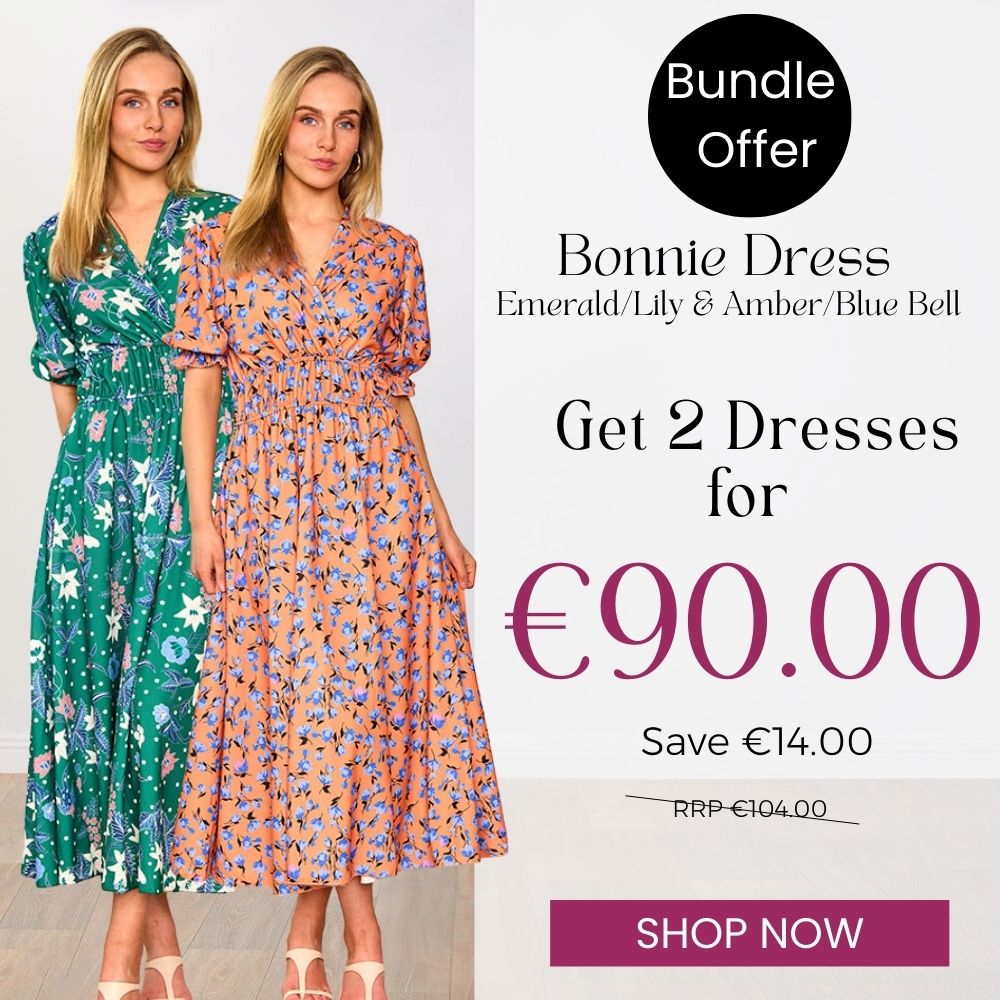 Bonnie Dress (Emerald/Lily) & (Amber/Blue Bell) for €90.00