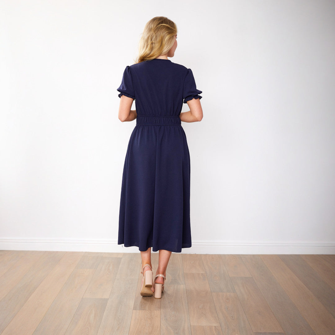 Bonnie Dress (Navy)