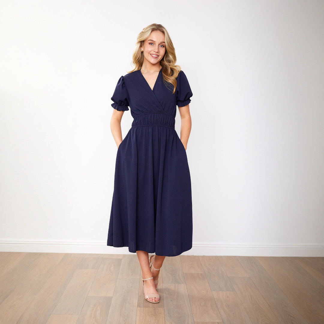 Bonnie Dress (Navy)