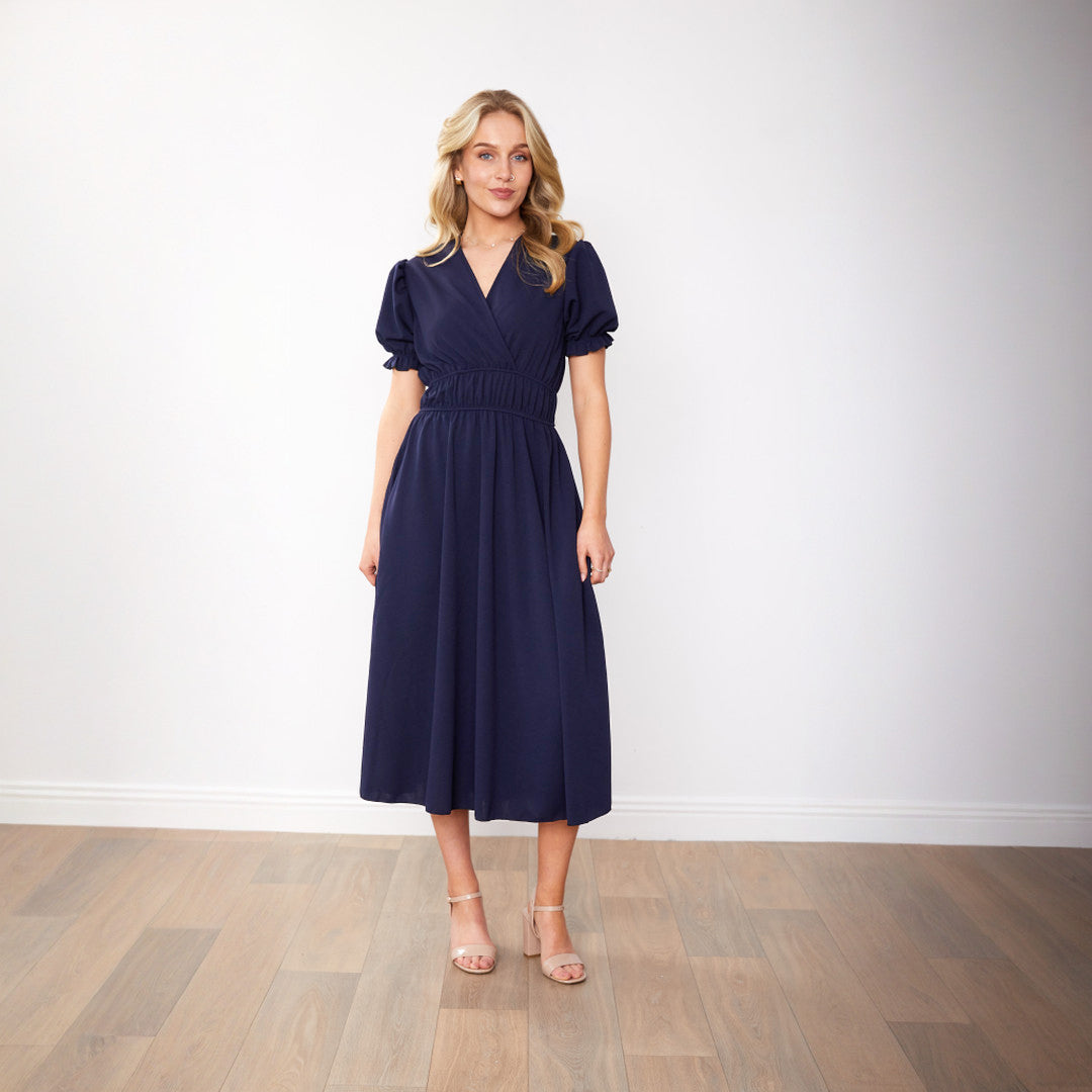 Bonnie Dress (Navy)