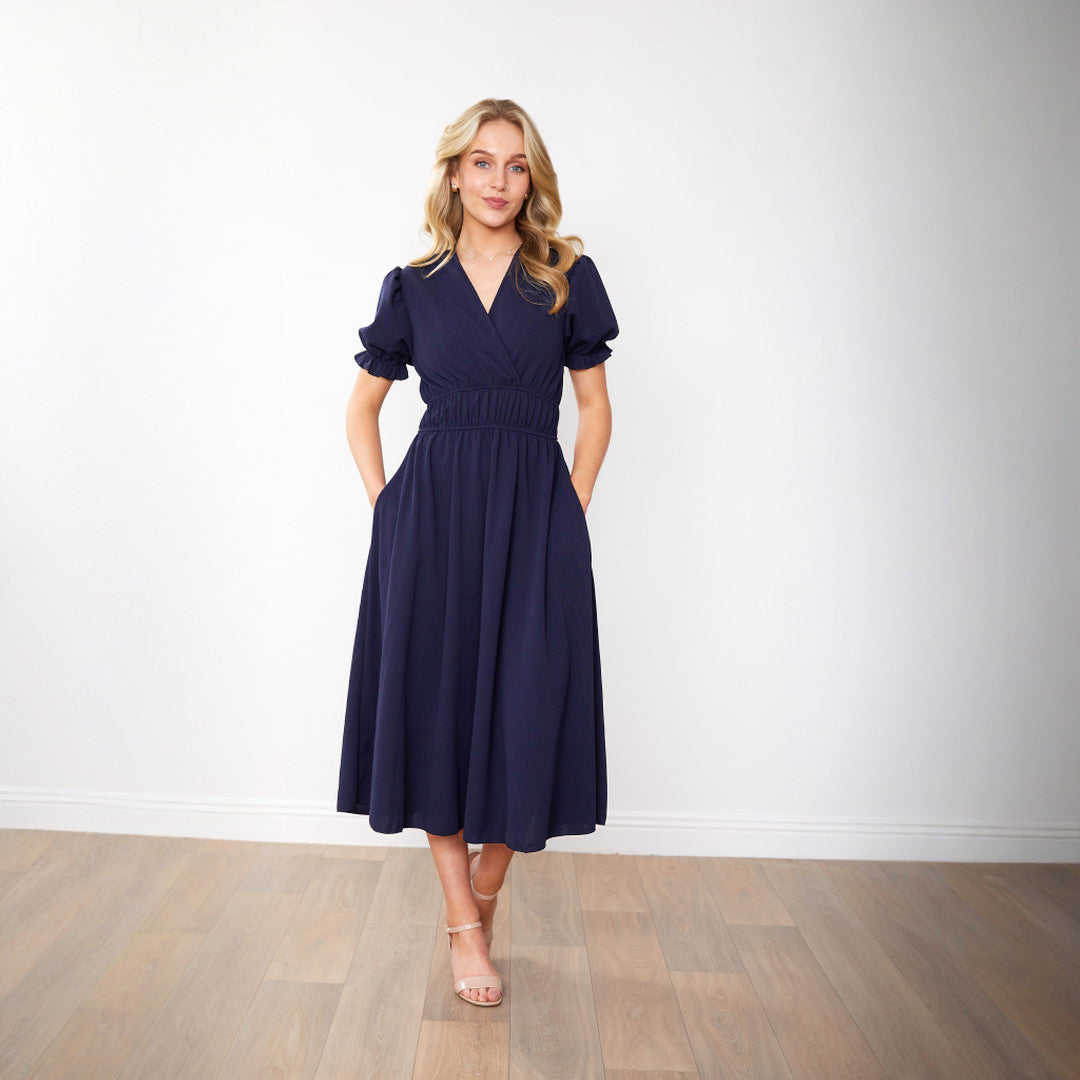 Bonnie Dress (Navy)