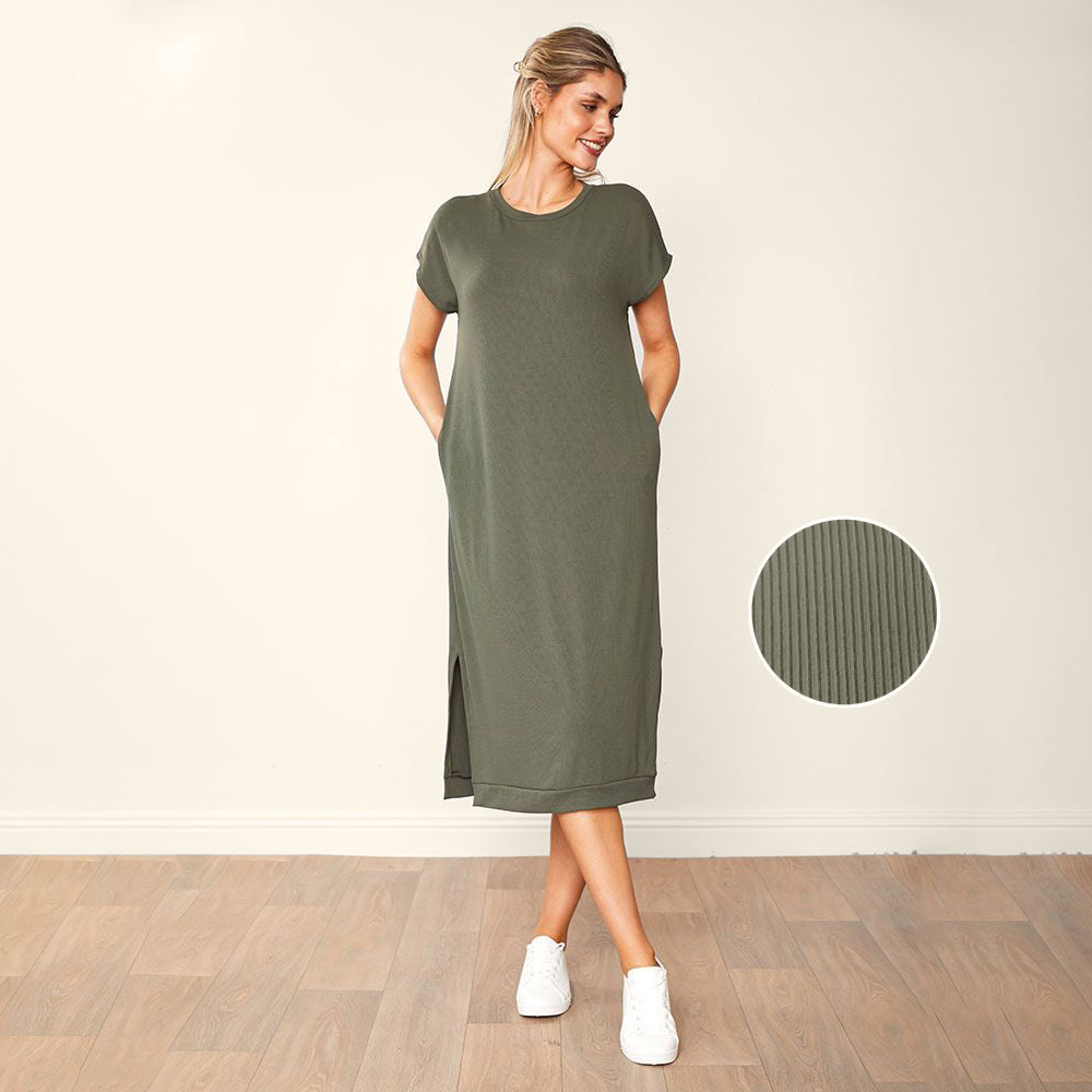 Bree Dress (Khaki)