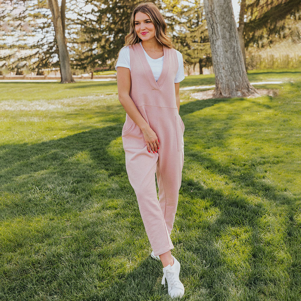 Myra Jumpsuit (Pink)