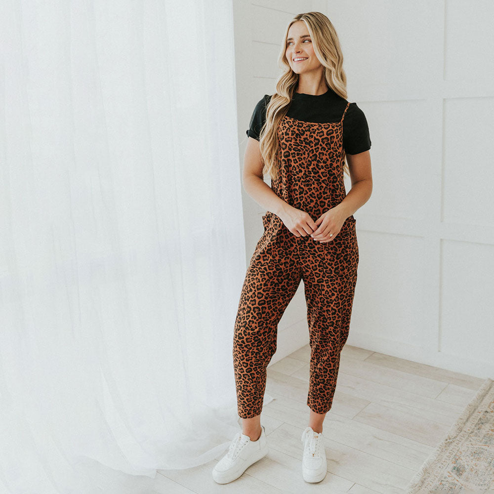Lena Jumpsuit (Leopard)