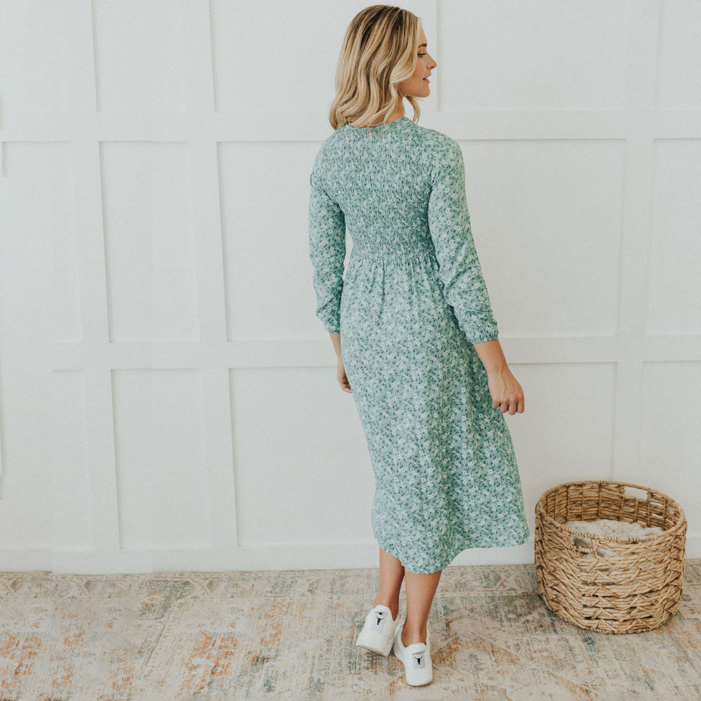 Nadia Dress (Mint)