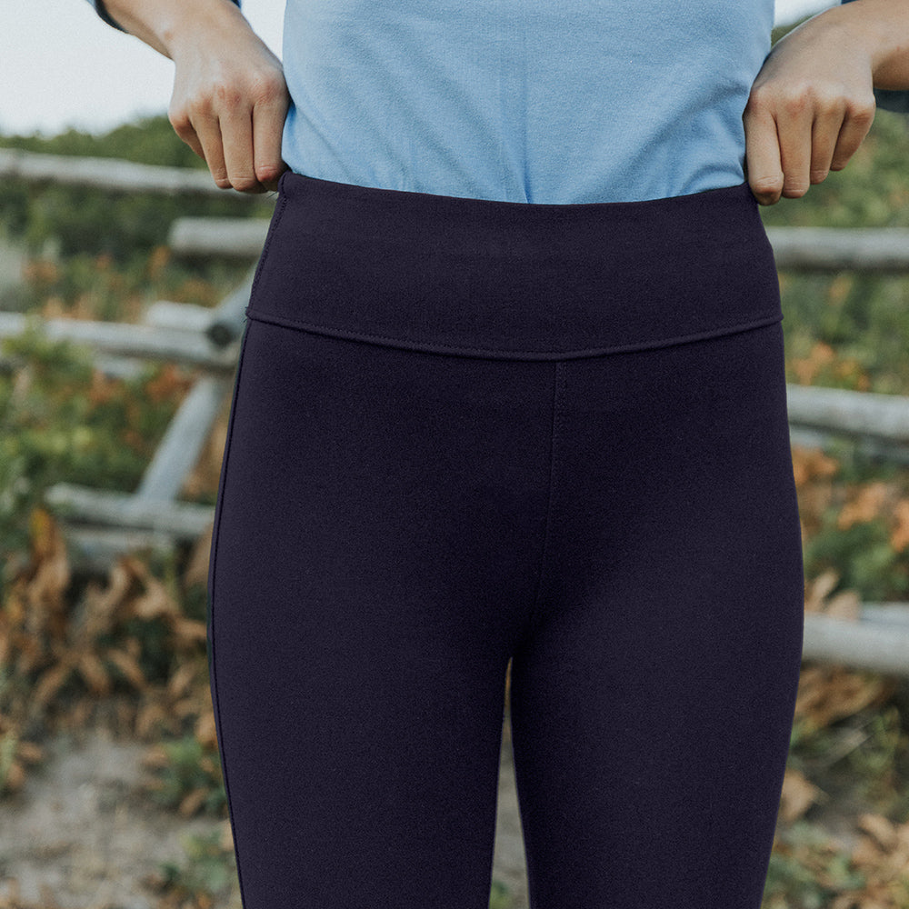 Holly Stretch Spandex Leggings (Navy)
