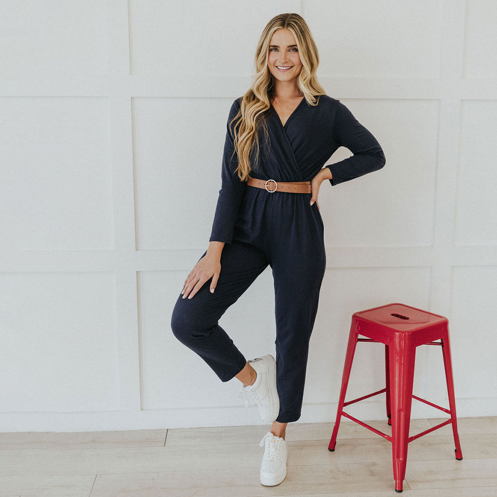 GiGi Jumpsuit (Navy)