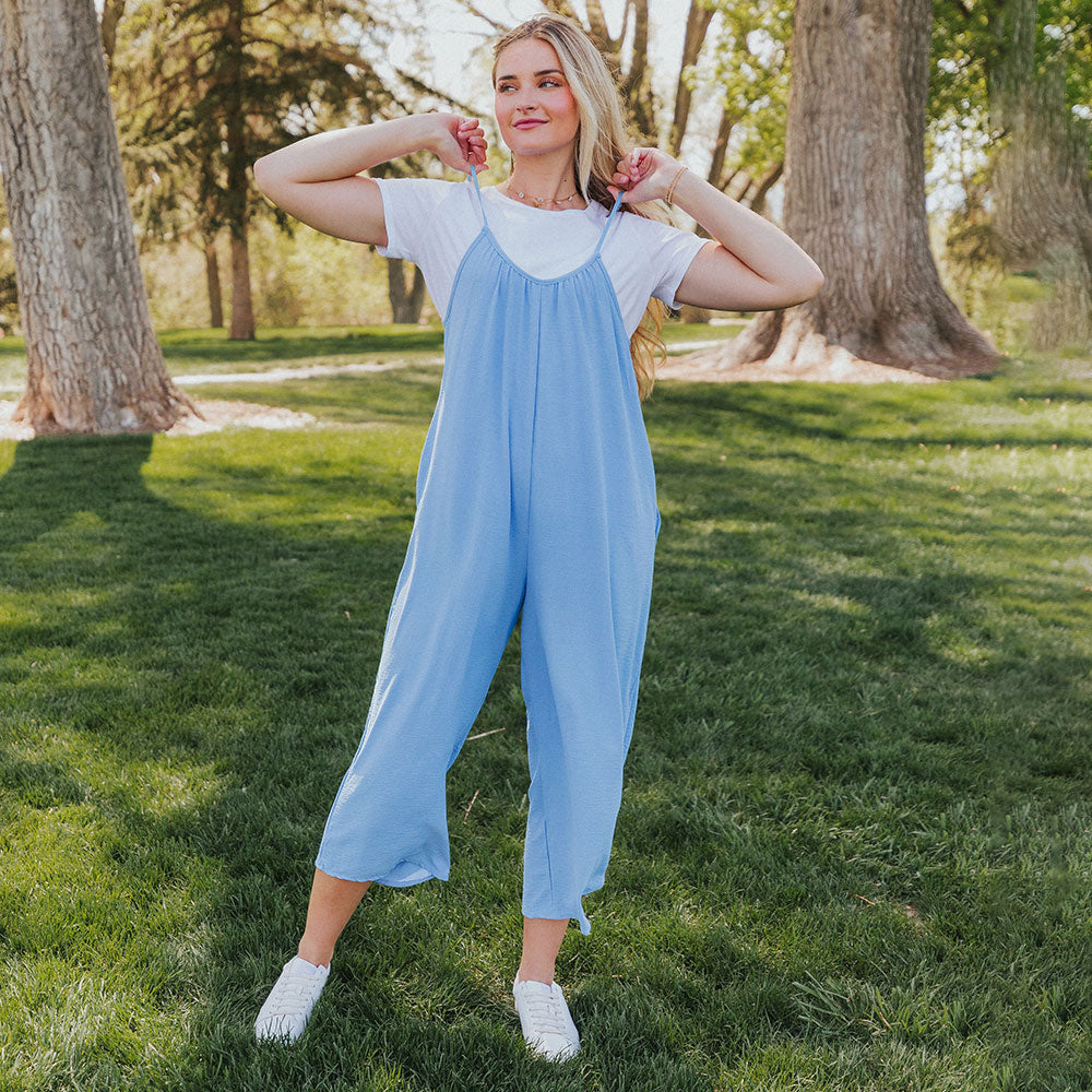 Lennie Jumpsuit (Blue)
